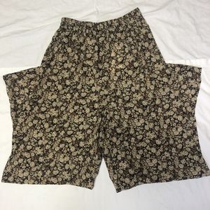 VTG 90s Floral print pant, sz M